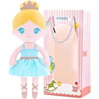Los mejores  - Gloveleya Muñeca de Trapo Peluche Muñecas Blandas Regalos de Niña Juguete Muñeca Suave Regalos para Bebésl Azul Claro 13…